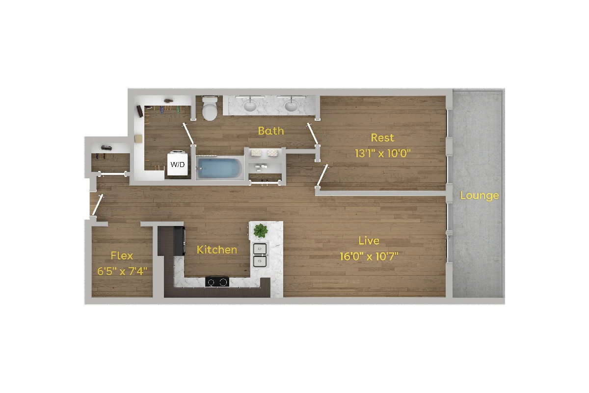 A1 – ID:1 Floorplan Image