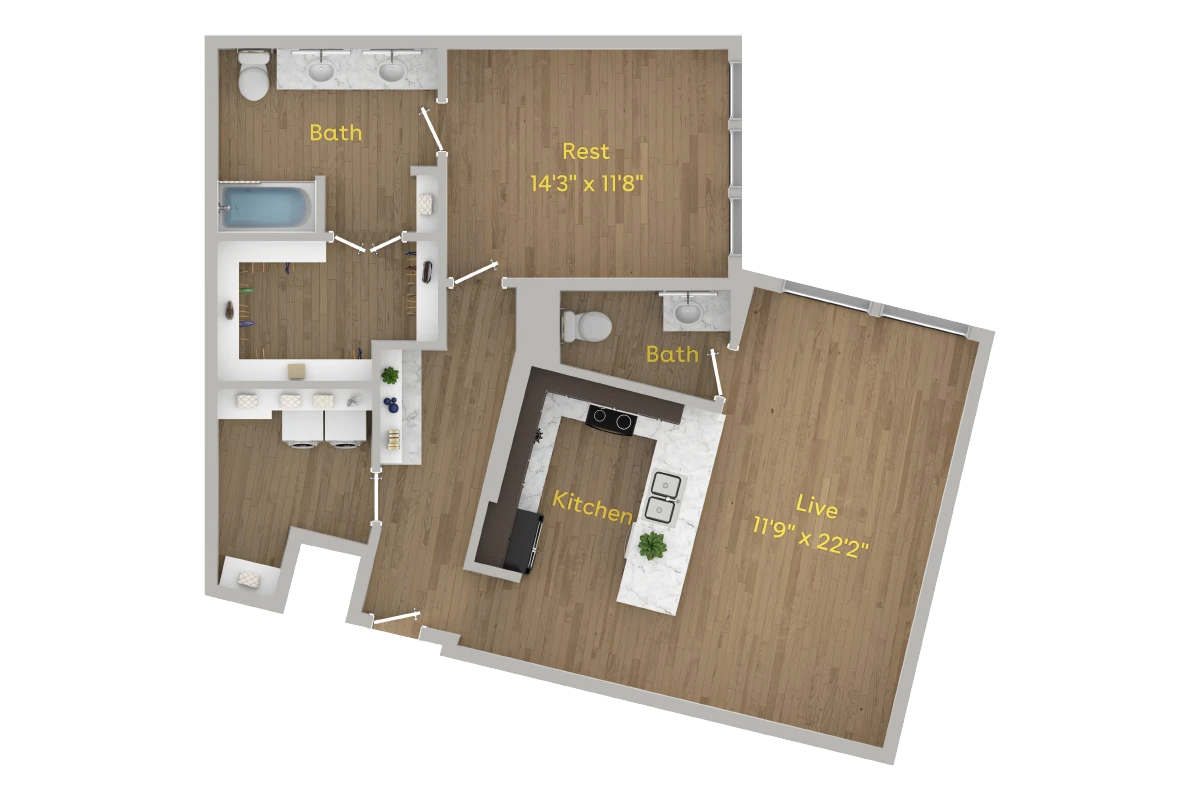 A2 – ID:3 Floorplan Image
