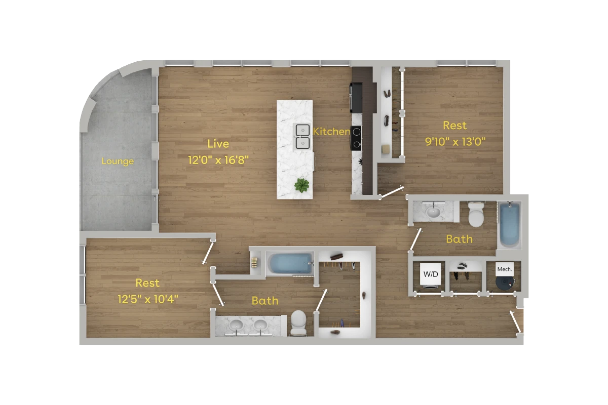 B10 – ID:9 Floorplan Image