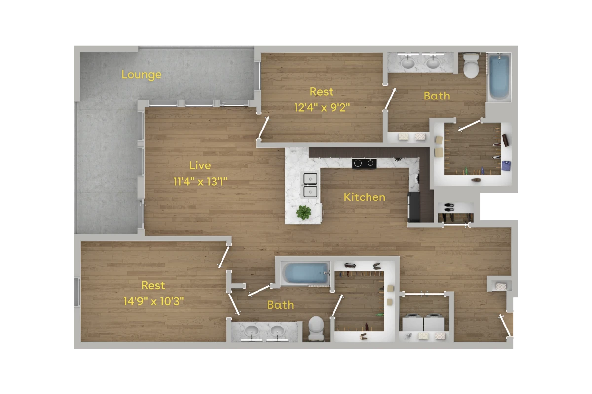 B4.1 – ID:14 Floorplan Image