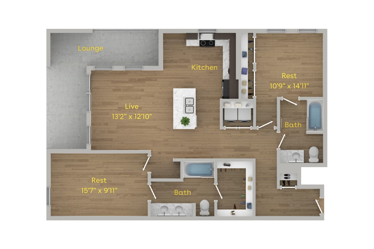 B4 – ID:13 Floorplan Image