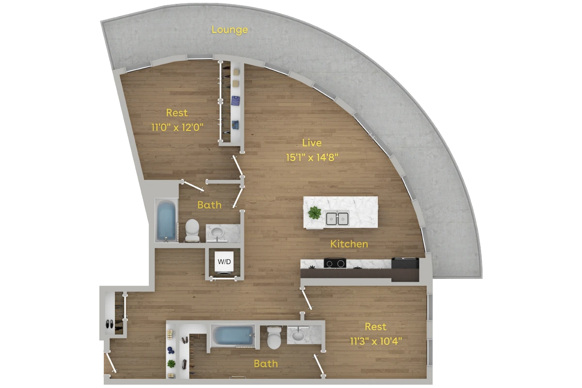 B6 – ID:15 Floorplan Image