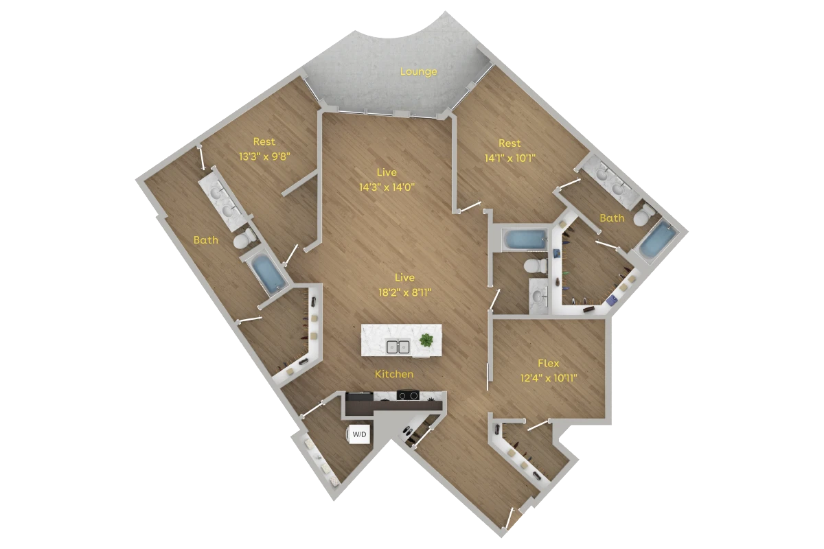B9 – ID:18 Floorplan Image